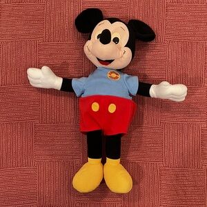 Talking Mickey Mouse Plush doll about 23” high